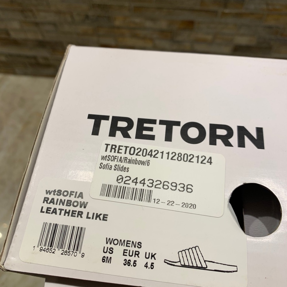 Tretorn Sofia Rainbow Slide Sandal - Picture 4 of 9